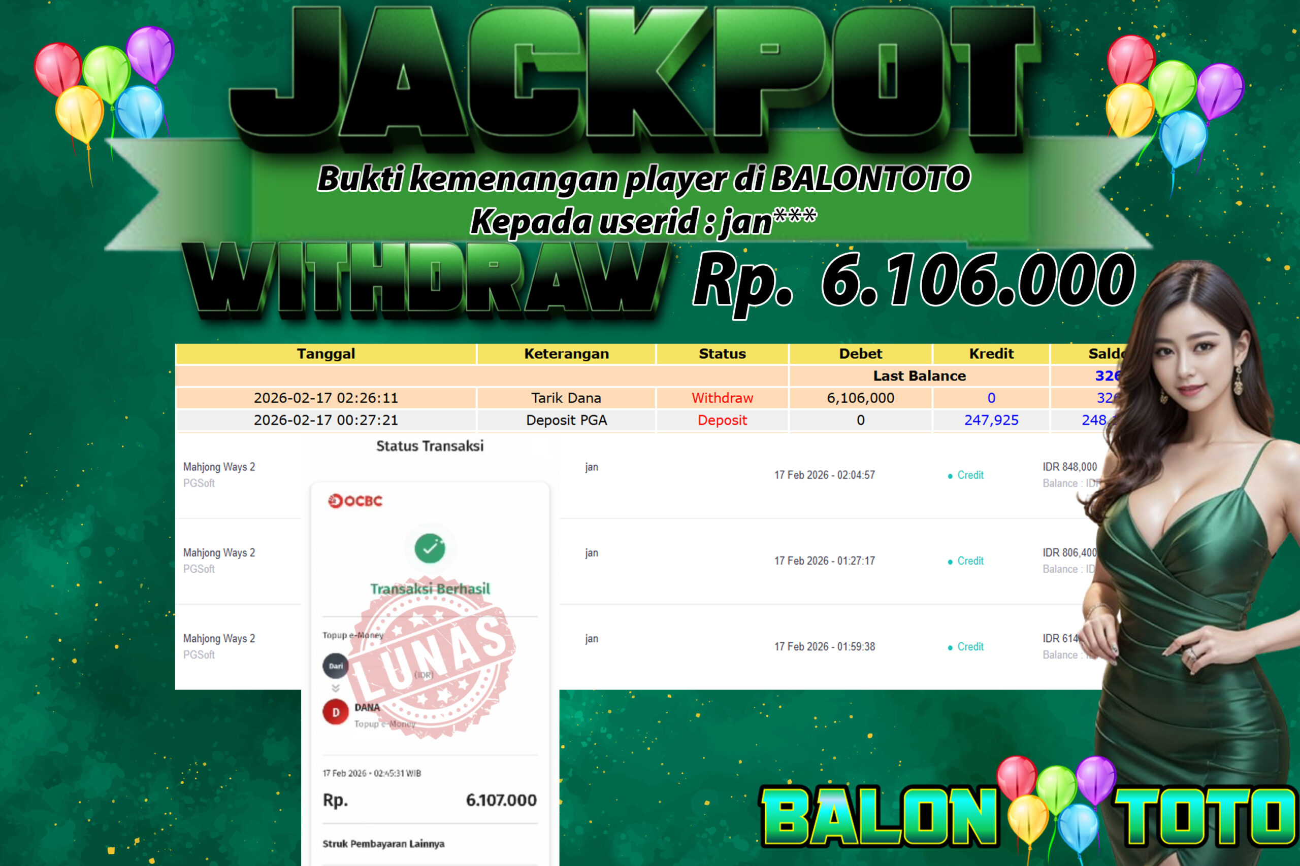 Prediksi BALONTOTO
